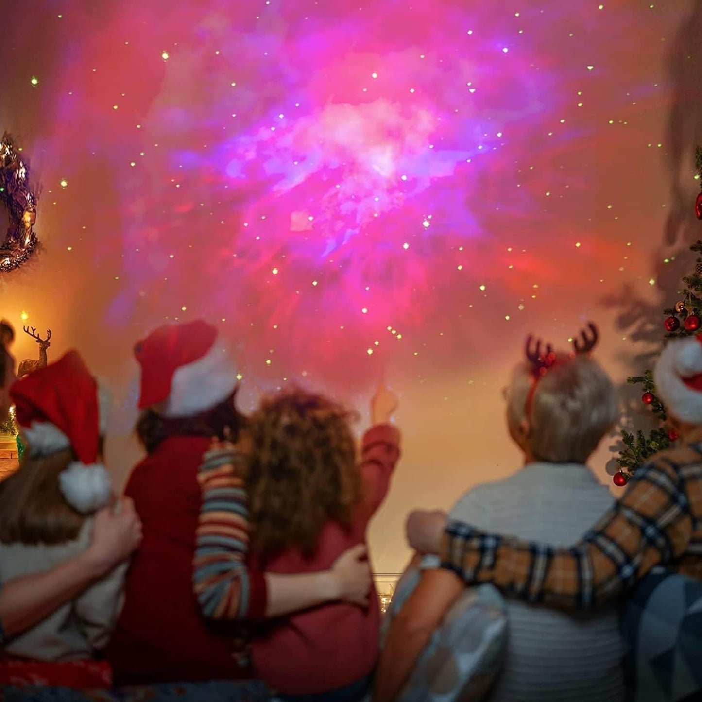 Astronaut Light Projector – 360° Galaxy Star Projector with Timer & Remote Control (Corded Electric)