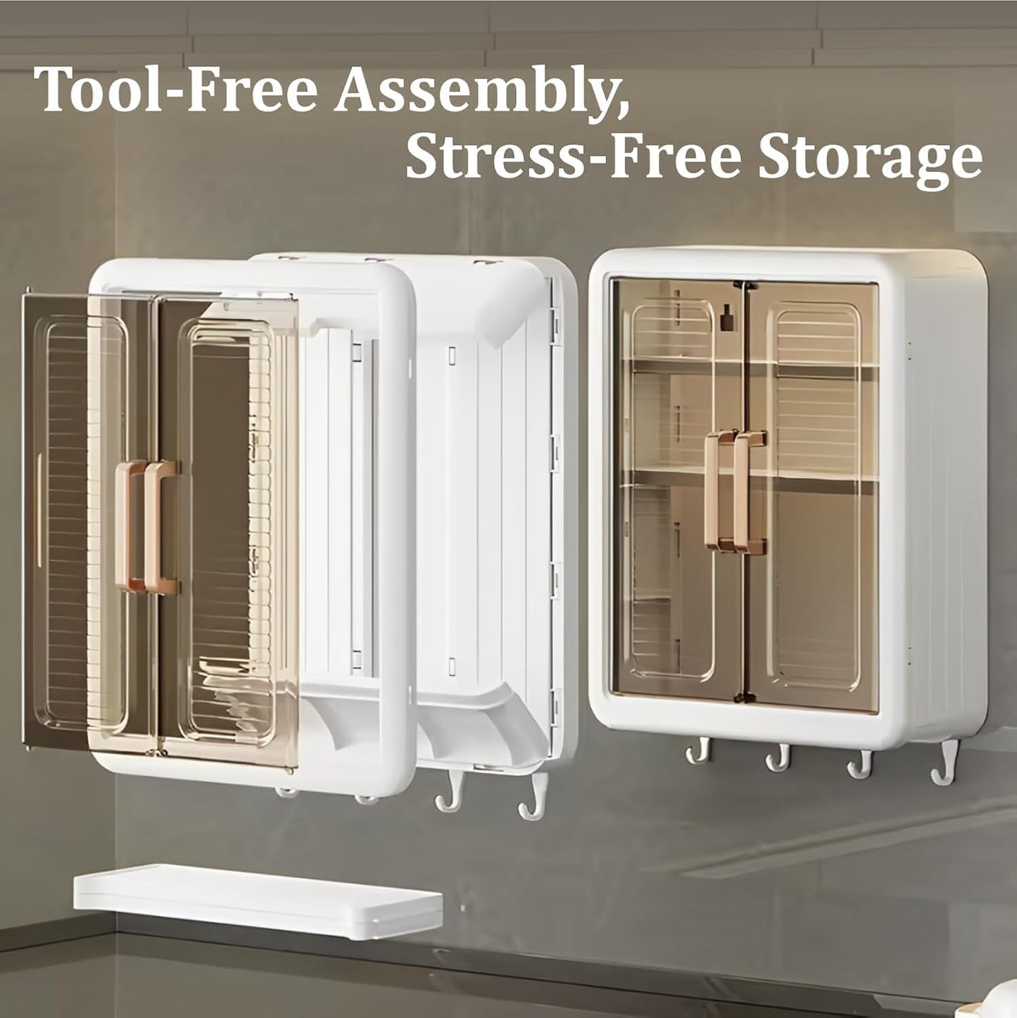 Multipurpose Wall Mounted Storage Cabinet