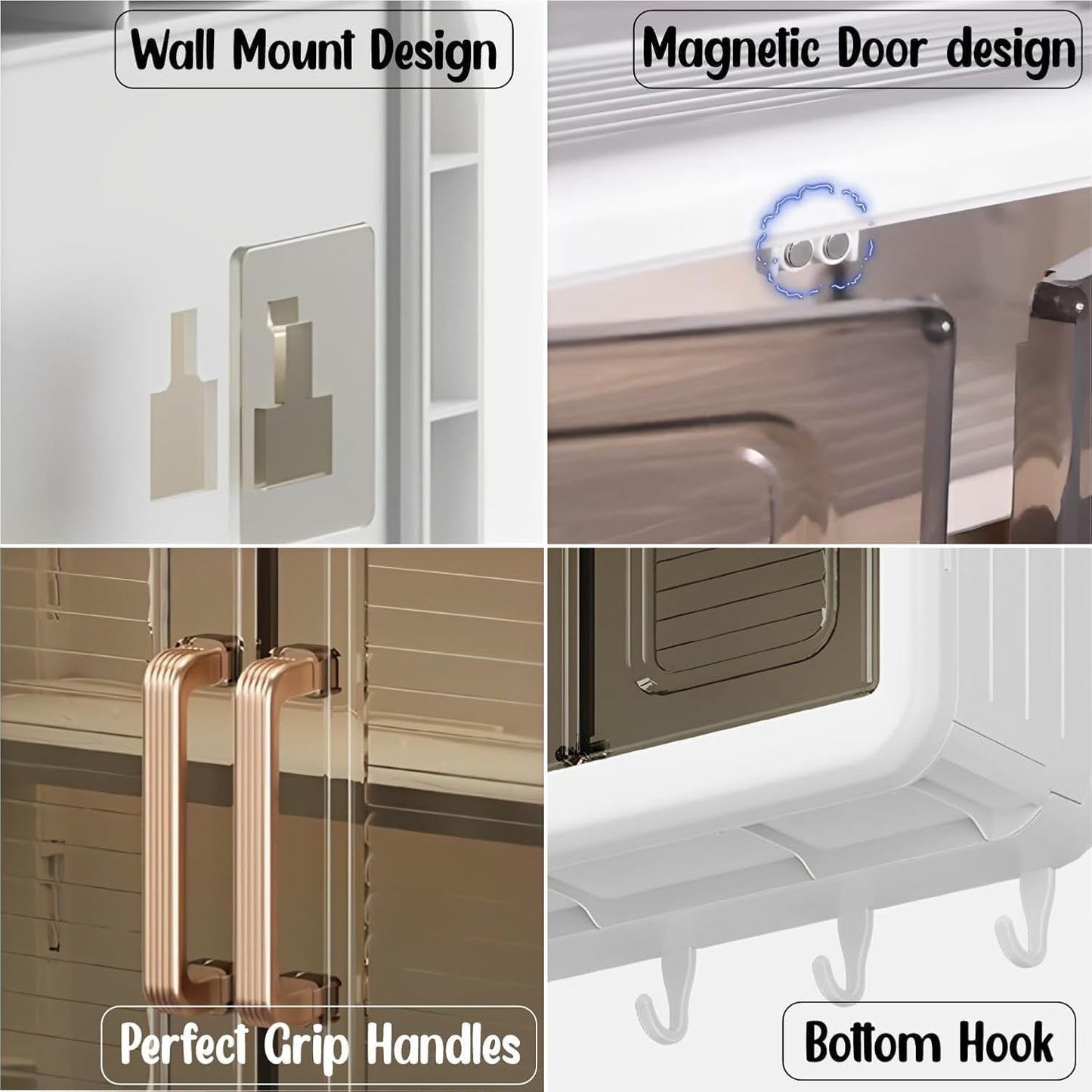 Multipurpose Wall Mounted Storage Cabinet