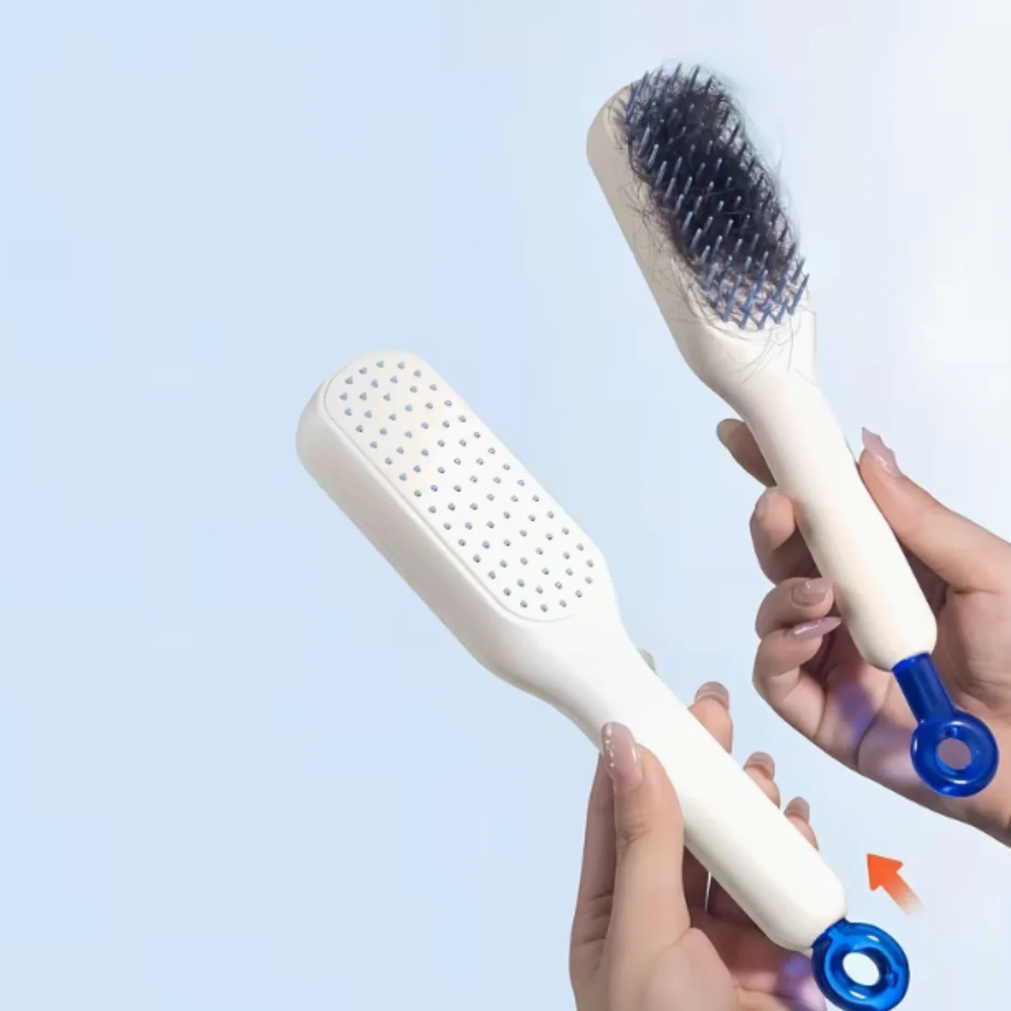 One-Push Hair Brush