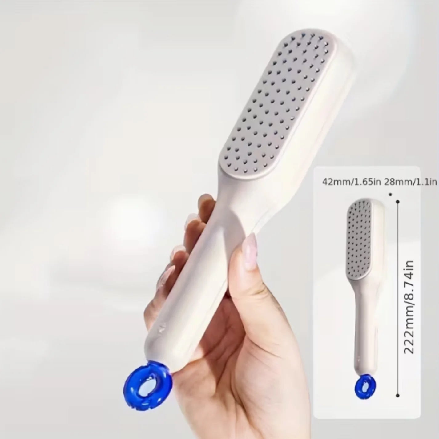 One-Push Hair Brush