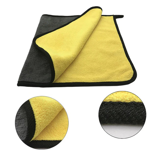 Multipurpose Absorbent Microfiber Cleaning Cloth – Super Soft, Lint-Free, and Quick-Drying (Pack of 1)